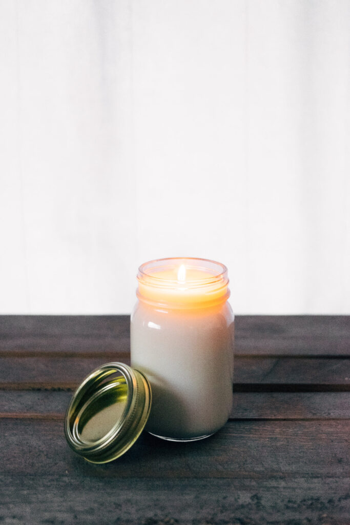 mindfulness candle meditation