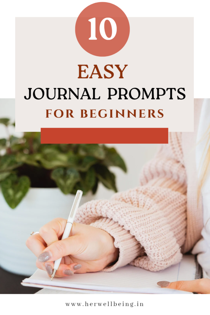 easy journaling prompts for beginners
