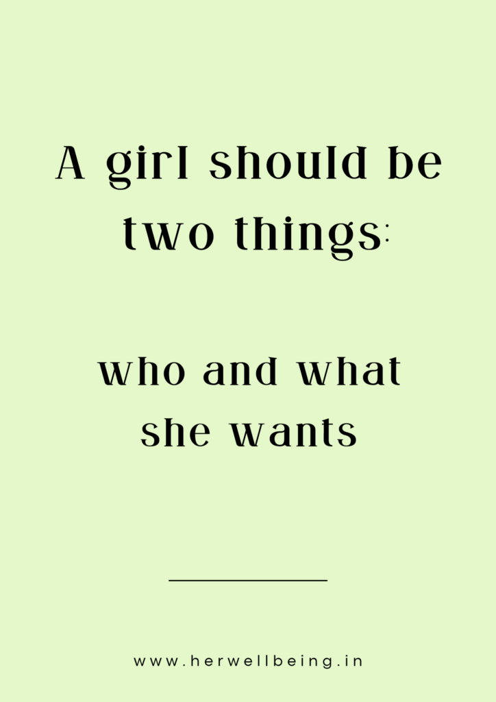 that girl quote