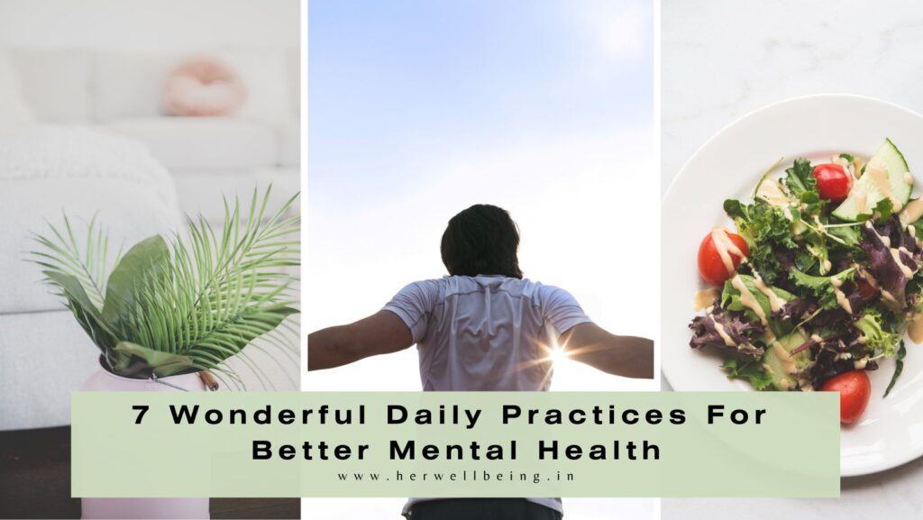 daily practices for better mental health